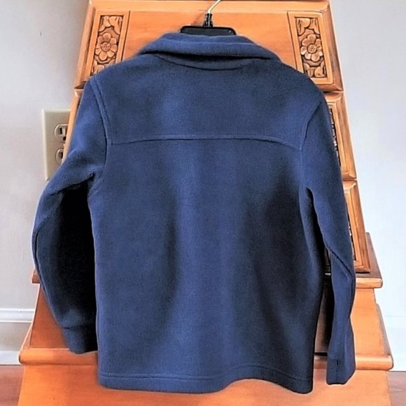 Columbia Fleece Jacket Full Zip Boy Girl Blue - Picture 2 of 5